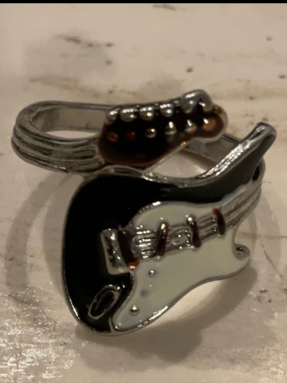 Guitar Ring Men’s Vintage